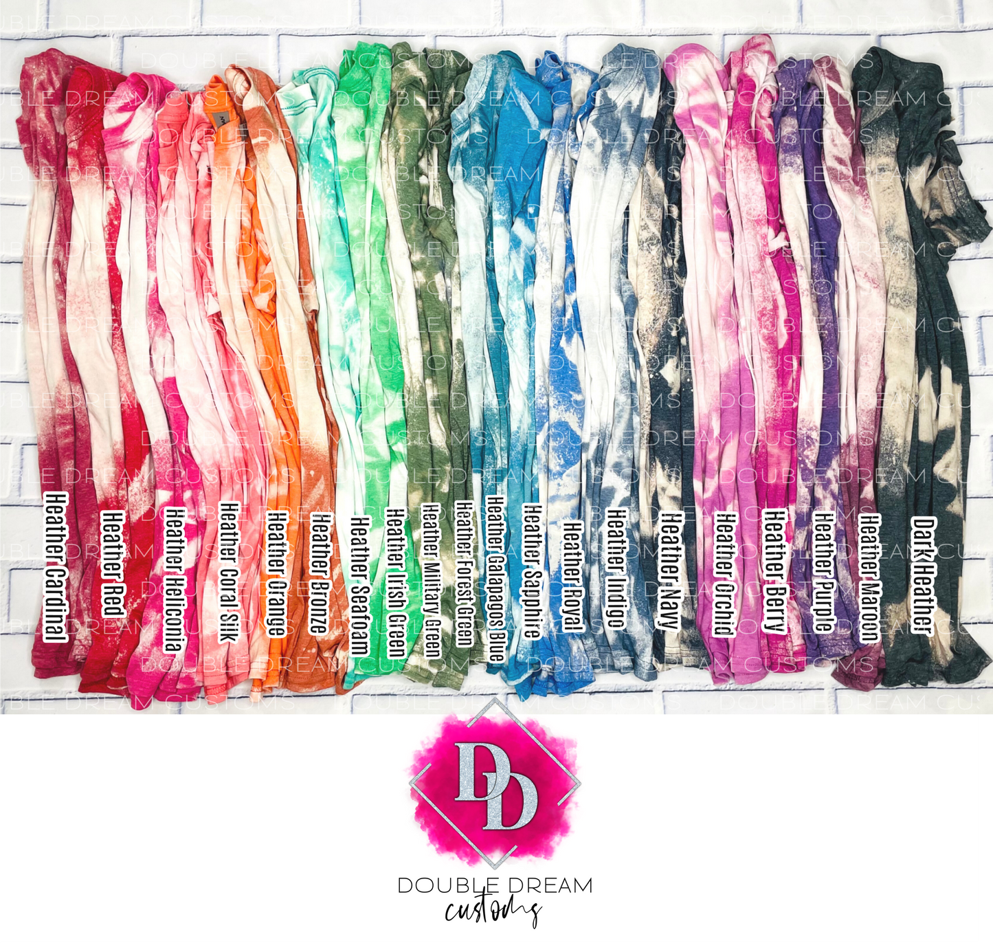 RETAIL bleached ADULT short sleeve t-shirt