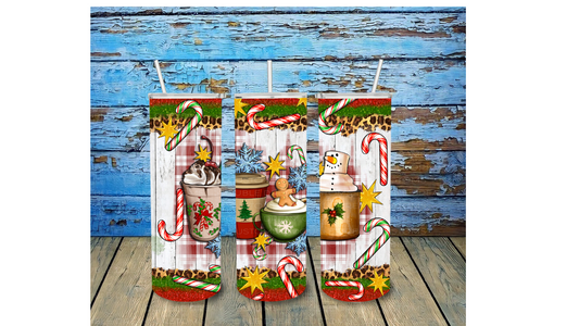 Coffee Christmas - Completed Tumbler