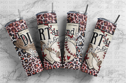 Dirt and Diamonds Completed Tumbler